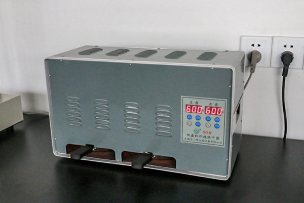 Double-disk infrared dryer