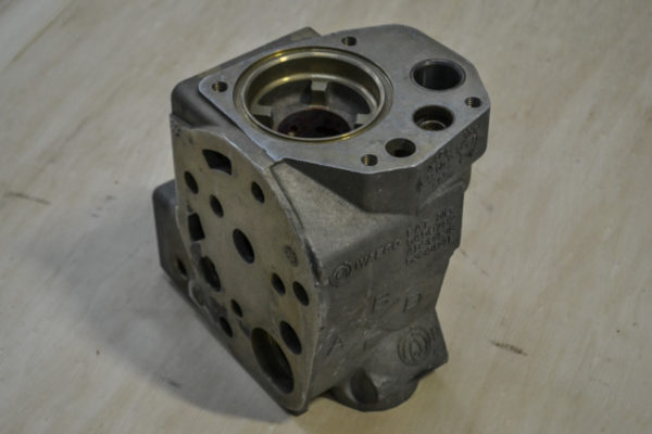 Emergency air brake valve body