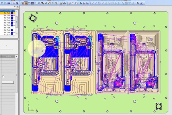 Group machining