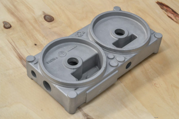 High speed air conditioning compressor bracket