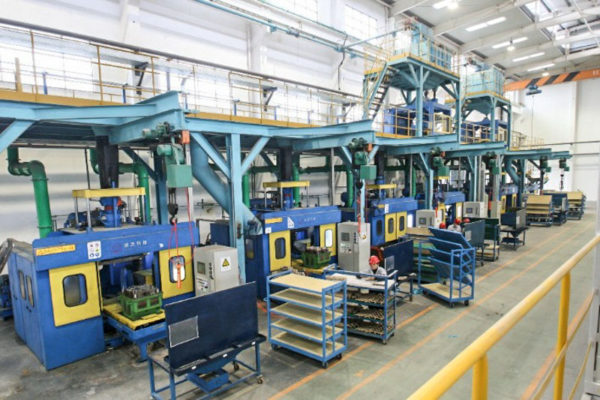 Aluminum Cylinder Head Core Making Line