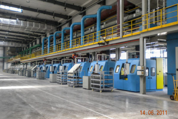 Cylinder Head Core Making Line